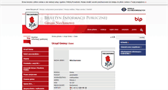 Desktop Screenshot of bip.niechanowo.pl
